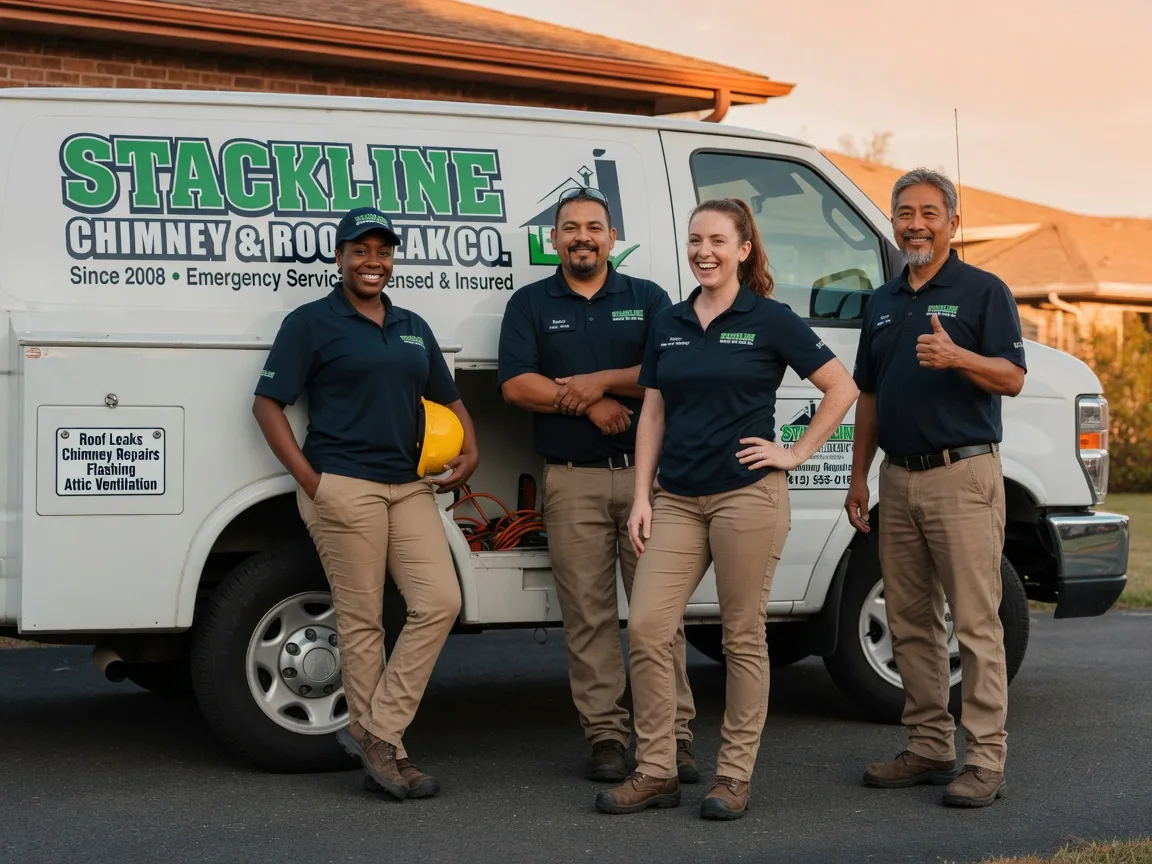 Chimney flashing repair company in Dunmore, WV